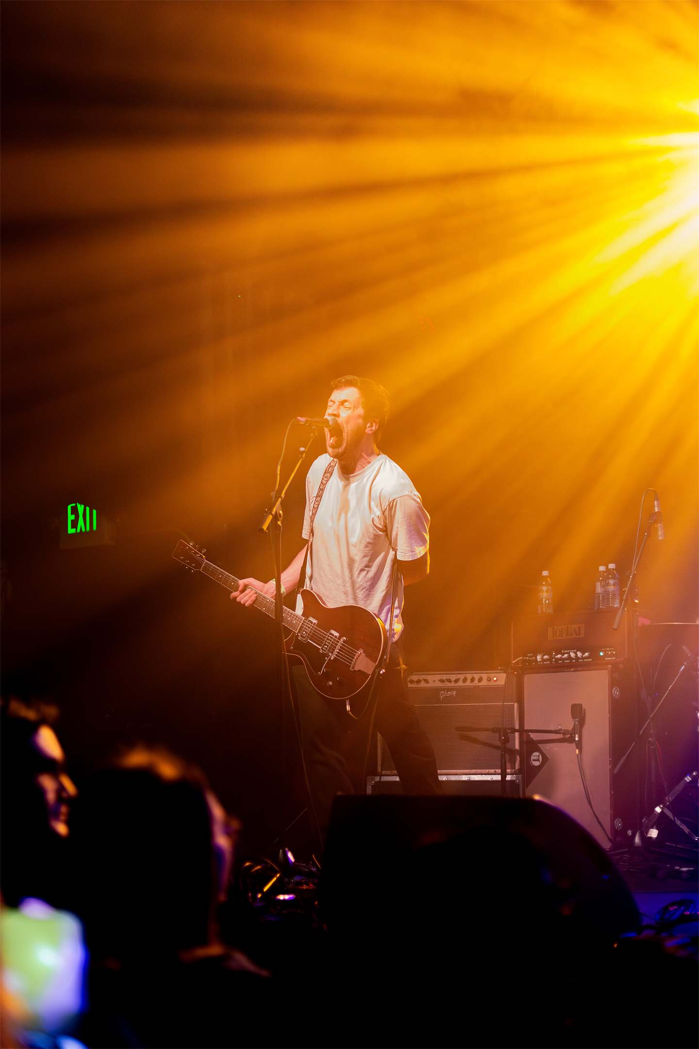 Pile — guitar raised overhead