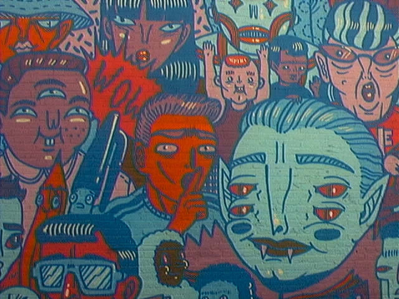 QuadraCam — Wills Pub concert dark grain