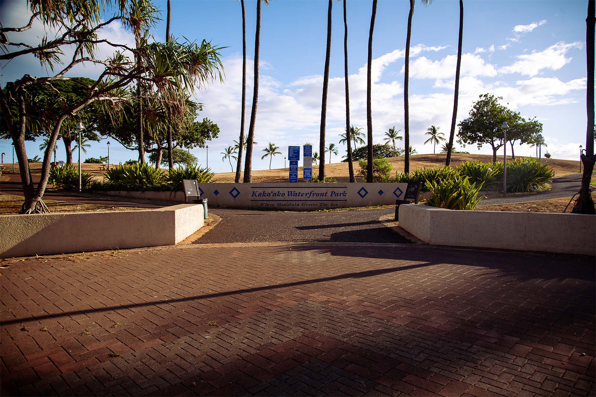 Summers — Waikiki Diamond Head golden hour storm clouds